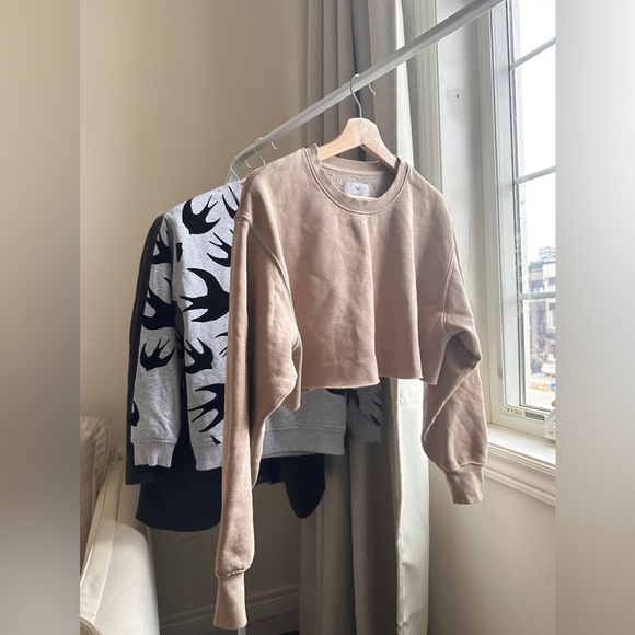 TNA size 1 cropped fleece top - Picture 1 of 5